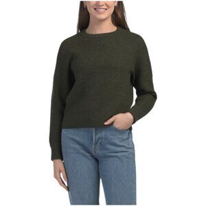 RACHEL ZOE Merino Wool Crew Neck Sweater